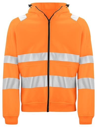 6132 BLUZA Z KAPTUREM EN ISO 20471 KLASA 3/2 – ORANGE
