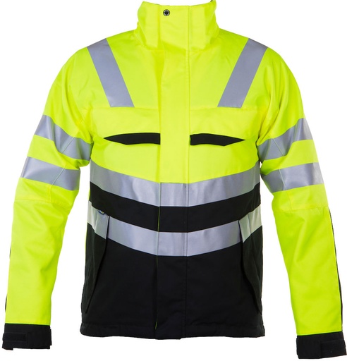 6415 KURTKA EN ISO 20471 – YELLOW/ BLACK