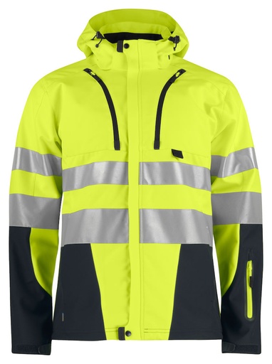 6419 FUNKCJONALNA KURTKA ISO 20471 KLASA 3/2 – YELLOW/ BLACK