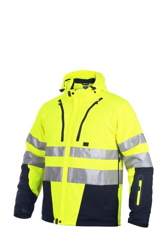 6420 SOFTSHELL HV EN ISO 20471 KLASA 3/2 – YELLOW/ NAVY
