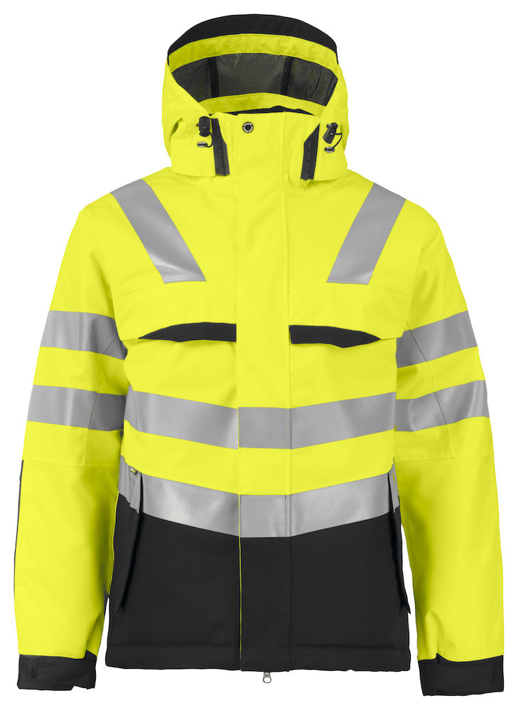 6422 KURTKA EN ISO 20471 – YELLOW/ BLACK
