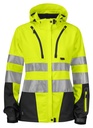 6423 DAMSKA FUNKCJONALNA KURTKA ISO 20471 KLASA 3/2 – YELLOW/ BLACK