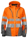6423 DAMSKA FUNKCJONALNA KURTKA ISO 20471 KLASA 3/2 – PROJOB ORANGE