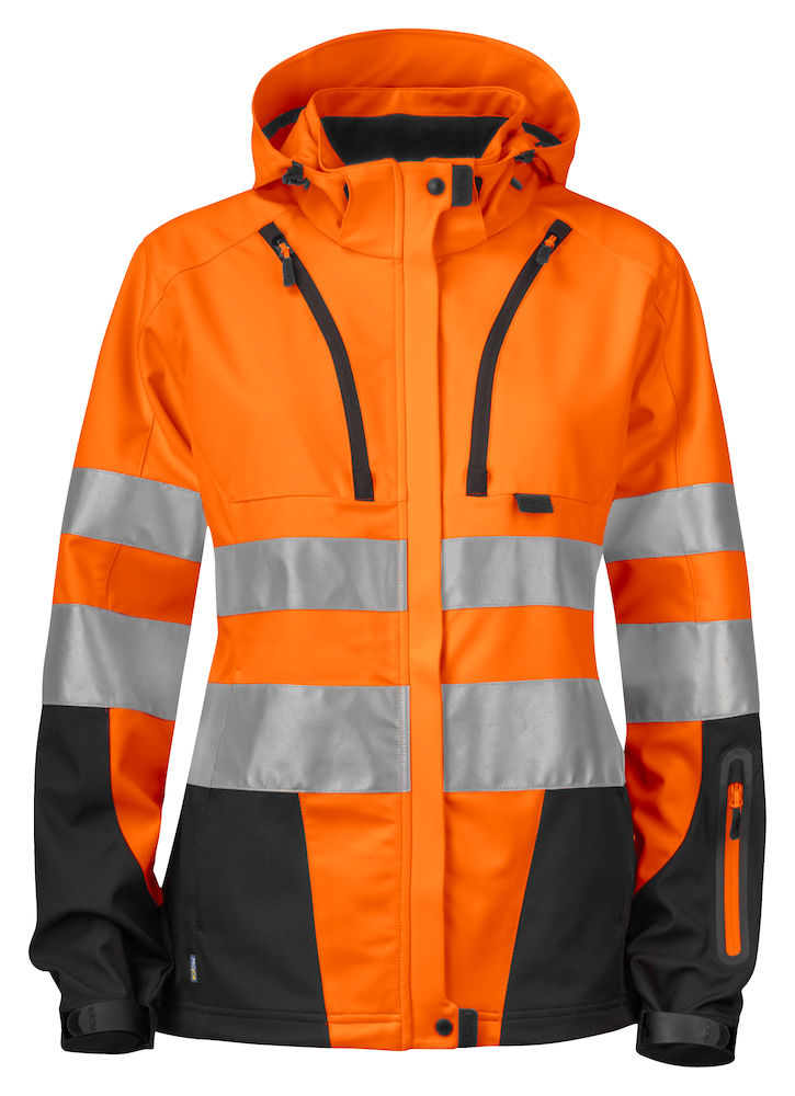 6423 DAMSKA FUNKCJONALNA KURTKA ISO 20471 KLASA 3/2 – ORANGE