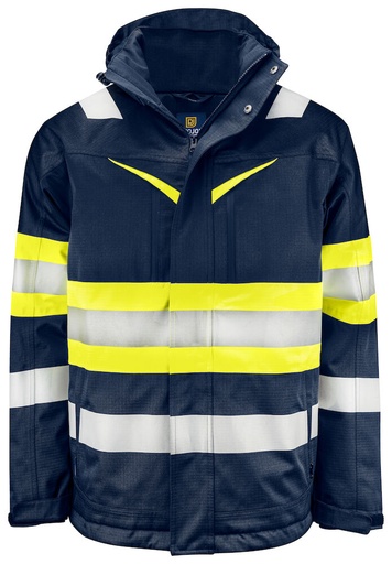6454 KURTKA ISO 20471 KLASA 1 – YELLOW/ NAVY