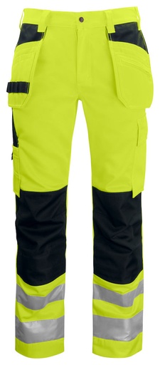 6531 SPODNIE EN ISO 20471 KLASA 2 – YELLOW/ BLACK