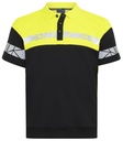7003 Polo – BLACK/ YELLOW