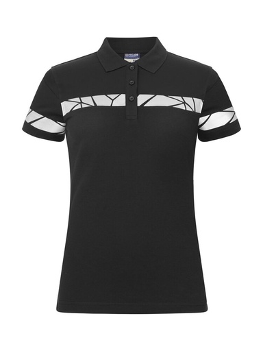 7006 Polo damskie – BLACK/ BLACK