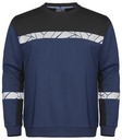 7101 Bluza z okrągłym dekoltem – NAVY/ BLACK