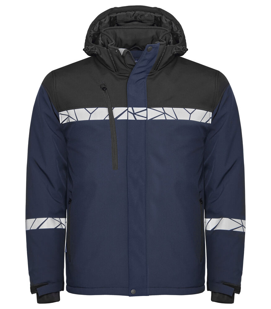 7415 Ocieplana kurtka typu shell – NAVY/ BLACK
