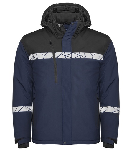 7415 Ocieplana kurtka typu shell – NAVY/ BLACK