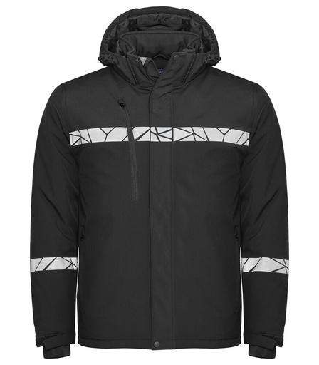 7415 Ocieplana kurtka typu shell – BLACK/ BLACK