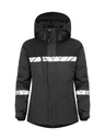 7420 Ocieplana kurtka damska typu shell – GREY/ BLACK