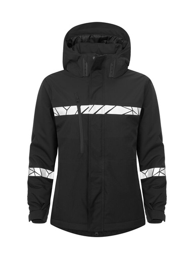 7420 Ocieplana kurtka damska typu shell – BLACK/ BLACK