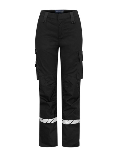 7512 Spodnie robocze damskie – BLACK/ BLACK