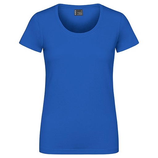 Damski T-shirt Gładka Dzianina CD3075 - Cobalt Blue