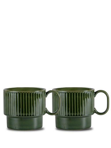 Kubek do herbaty COFFEE & MORE 2-szt 5018448 - Zielony