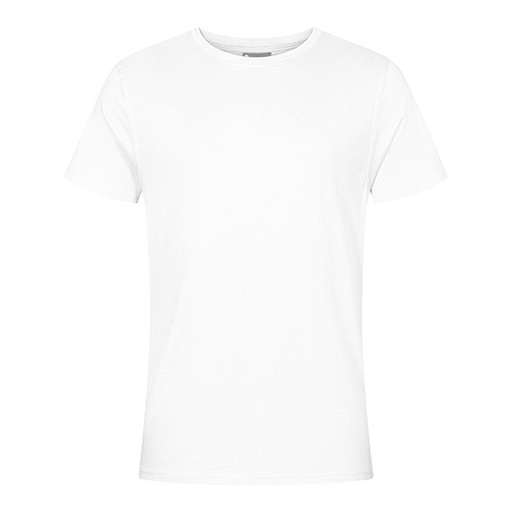 Męski T-shirt z trwałej dzianiny CD3077 - White