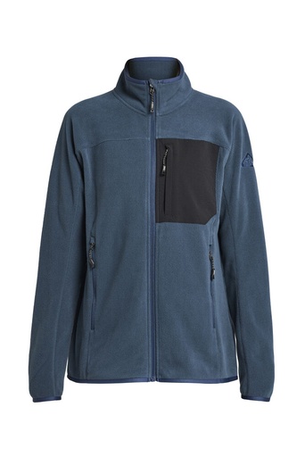 HIMALAYA FULL ZIP POCKET FLEECE WOMAN – DARK BLUE