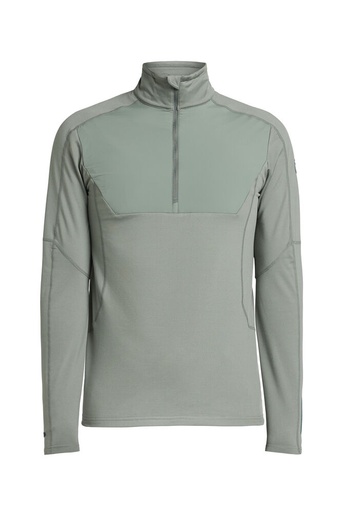 TXLITE WINDBLOCK HALF ZIP – GREY GREEN