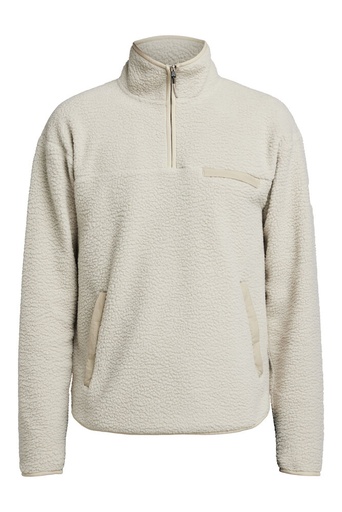 YOKE HALF ZIP – SAND