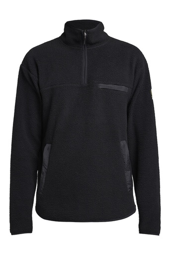 YOKE HALF ZIP – BLACK
