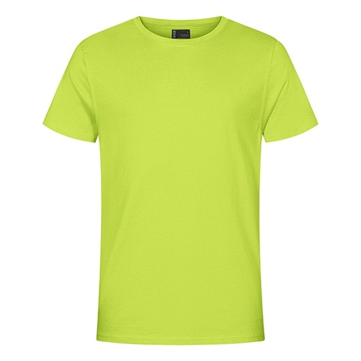 T-shirt Męski Klasyczny Bawełna Poliester Odporny na Mechacenie CD3077 - Apple Green