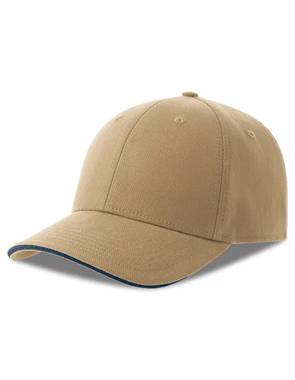 Czapka Klasyczna Bawelniana Twill AT684 - Khaki