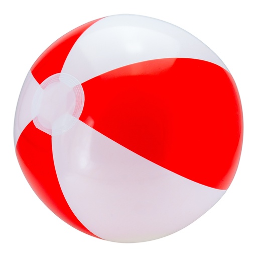 Piłka plażowa Ø 26cm KEY WEST 1051 - Czerwona