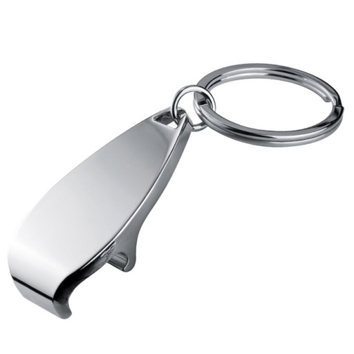 Brelok metalowy otwieracz do butelek HASTINGS 2260 - Szary