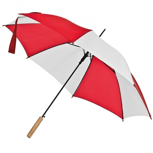 Parasol automatyczny Ø100 cm AIX-EN-PROVENCE 5085 - Czerwony