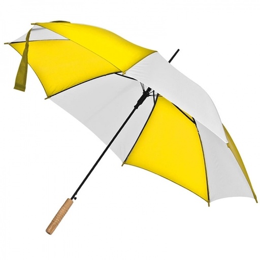 Parasol automatyczny Ø100 cm AIX-EN-PROVENCE 5085 - Żółty