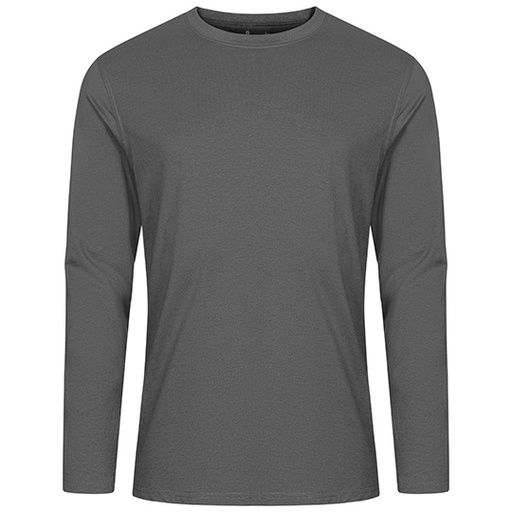 Koszulka męska z długim rękawem CD4097 - Steel Grey