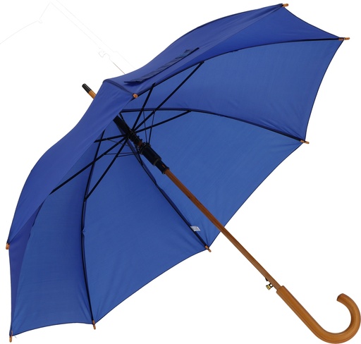 Parasol automatyczny drewniany Ø105 cm NANCY 5131 - Niebieski