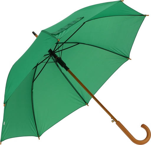 Parasol automatyczny drewniany Ø105 cm NANCY 5131 - Zielony