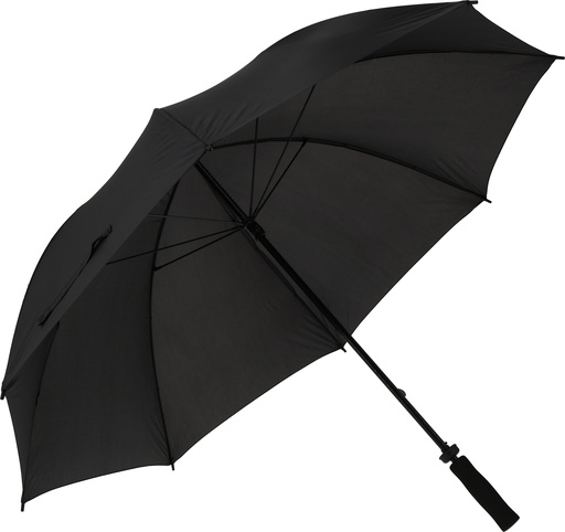 Parasol manualny XL Ø133 cm HURRICAN 5187 - Czarny