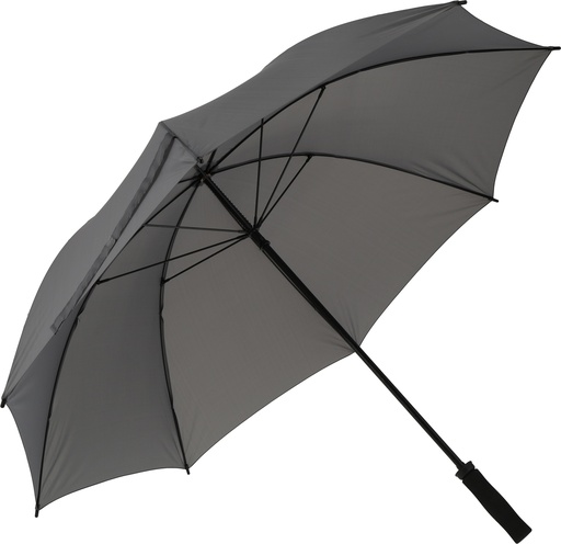 Parasol manualny XL Ø133 cm HURRICAN 5187 - Szary