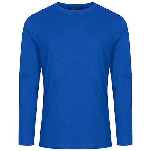 Koszulka Męska Długi Rękaw Klasyczna Bawełna Poliester Vortex CD4097 - Cobalt Blue