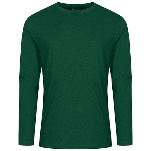Koszulka Meska Dlugi Rekaw Klasyczna Bawelna Poliester Vortex CD4097 - Forest