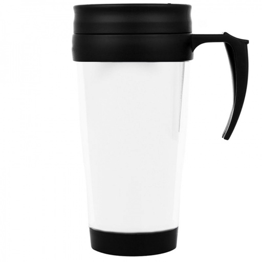 Kubek termiczny plastikowy FORT WORTH 400 ml 5610 - Biały