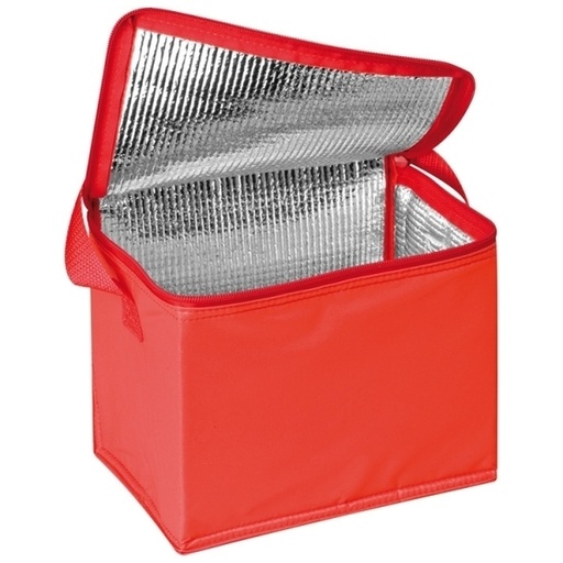 Torba termiczna na 6 puszek 500 ml MESA 7104 - Czerwona