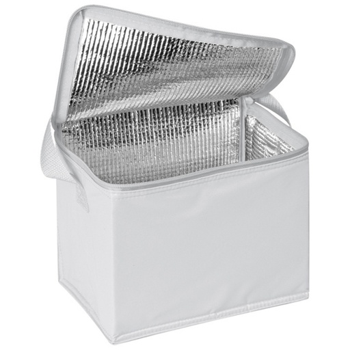 Torba termiczna na 6 puszek 500 ml MESA 7104 - Biała