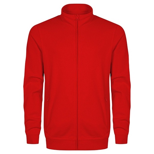 Bluza Rozpinana Meska Robocza Nieczesany Molton CD5270 - Fire Red