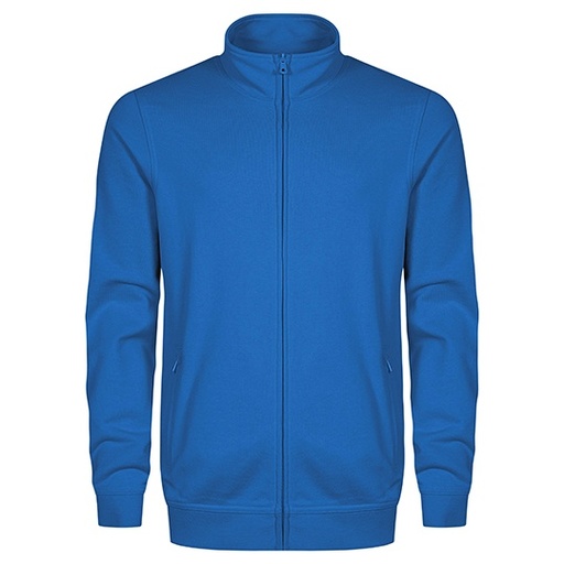 Bluza Rozpinana Męska Robocza Nieczesany Molton CD5270 - Cobalt Blue