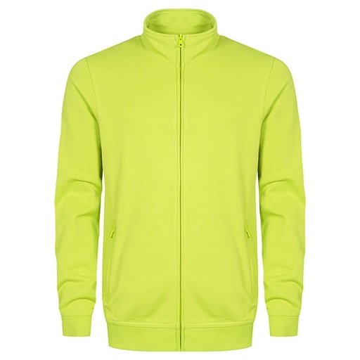 Męska bluza rozpinana CD5270 - Apple Green