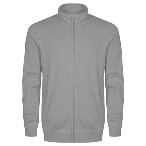 Bluza Rozpinana Meska Robocza Nieczesany Molton CD5270 - New Light Grey (Solid)