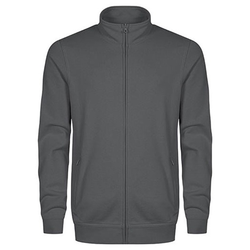 Bluza Rozpinana Męska Robocza Nieczesany Molton CD5270 - Steel Grey