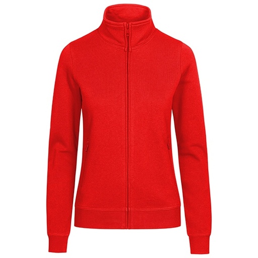Bluza Rozpinana Bawelniano Poliestrowa CD5275 - Fire Red
