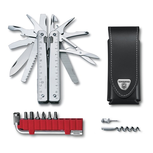 SwissTool Plus - 41 narzędzi Victorinox 30338L0 - Szary