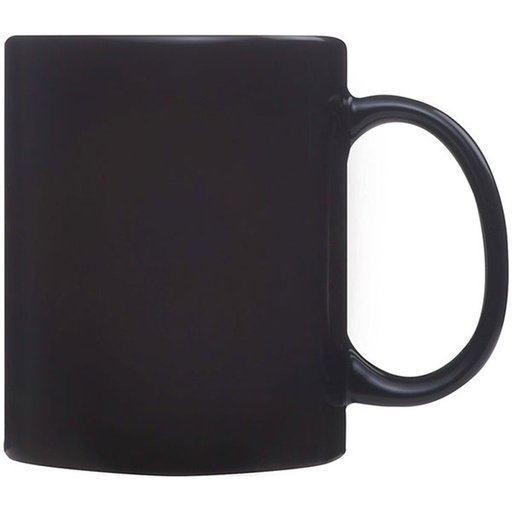 Kubek ceramiczny do sublimacji zmieniający kolor SIRMIONE 300 ml 3438 - Czarny